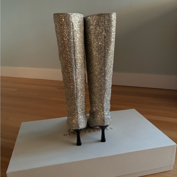 DEAR FRANCES Ana Tall Boot in Shine (Glitter) 37 - NIB - Picture 13 of 16